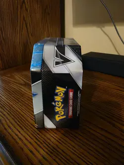 Pokemon TCG V Strikers EMPOLEON V Tin 5 Booster Card Packs Factory Sealed NEW 820650809552 - Image 4