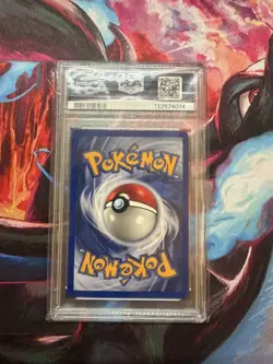 1999 POKEMON BASE SET #2 UNLIMITED BLASTOISE-HOLO PSA 7 - Image 2