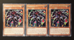 Yu-Gi-Oh! 3x Zubababancho-Gagagaumhang, LED6-DE035, Rare, 2.A., Deutsch, NM-EX - Image 1