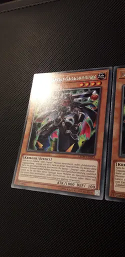 Yu-Gi-Oh! 3x Zubababancho-Gagagaumhang, LED6-DE035, Rare, 2.A., Deutsch, NM-EX - Image 2