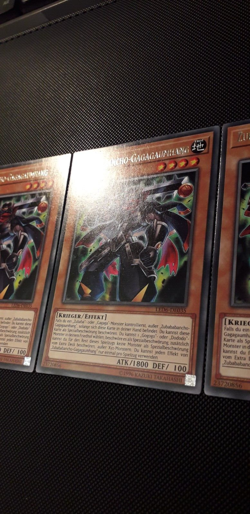 Yu-Gi-Oh! 3x Zubababancho-Gagagaumhang, LED6-DE035, Rare, 2.A., Deutsch, NM-EX - Image 3