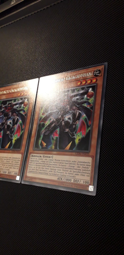 Yu-Gi-Oh! 3x Zubababancho-Gagagaumhang, LED6-DE035, Rare, 2.A., Deutsch, NM-EX - Image 4