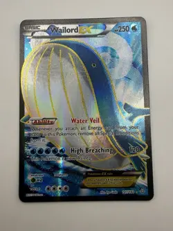 Wailord EX - 147/160 - Primal Clash XY Full Art Ultra Rare Card Pokemon TCG - Image 1