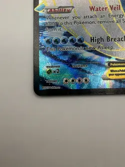 Wailord EX - 147/160 - Primal Clash XY Full Art Ultra Rare Card Pokemon TCG - Image 5