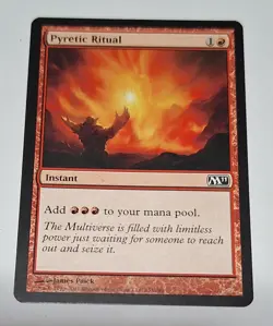 Pyretic Ritual Red Instant Card Magic 2011 (M11) MTG Magic the Gathering NM-LP - Image 2