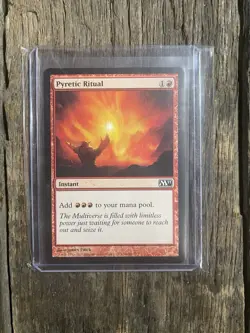 *PYRETIC RITUAL* - Magic 2011 : MTG Magic The Gathering - Single Card : NM - Image 1