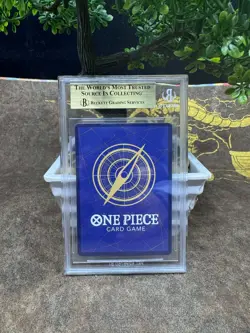 BGS 10 One Piece Monkey.D.Luffy Gold Foil SP OP05-119 Fist of Divine Speed - Image 2