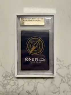 BGS 10 One Piece Monkey.D.Luffy Gold Foil SP OP05-119 Fist of Divine Speed - Image 2