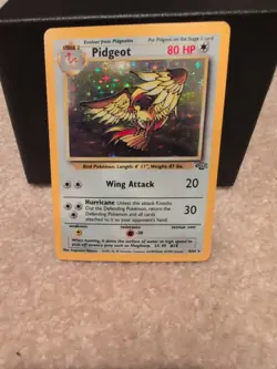 Pidgeot - 8/64 - Pokemon Jungle Unlimited Holo Rare Card WOTC NM - Image 1