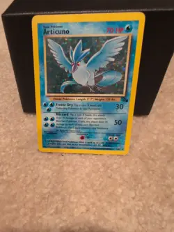 Articuno - 2/62 - Pokemon Fossil Unlimited Holo Rare Card WOTC NM - Image 1