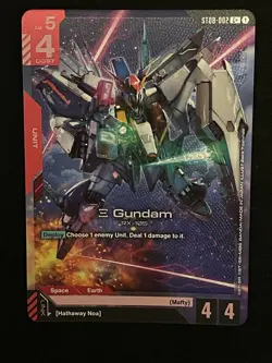 Gundam Card Game: ST08-002 Xi Gundam C+ foil English - Image 1