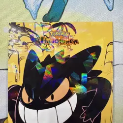 Cracked Ice Holo Gengar Database Non-TCG Pokemon Card - Image 3