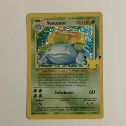 Venusaur 15/102 Rare Celebrations Classic Collection Pokemon TCG Card - Image 1
