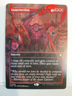 Insurrection (Borderless) Commander Masters Regular - Image 1