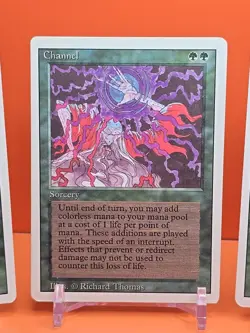 🟢🟢🟢 (4) 1994 MAGIC The Gathering CHANNEL REVISED 3RD EDITION PLAYED 🟢🟢🟢5 - Image 3