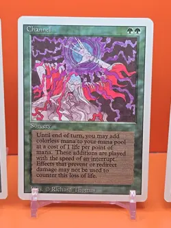 🟢🟢🟢 (4) 1994 MAGIC The Gathering CHANNEL REVISED 3RD EDITION PLAYED 🟢🟢🟢5 - Image 4