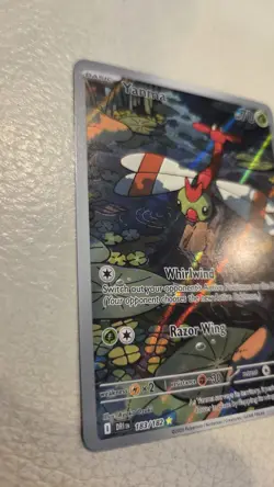 Yanma Pokemon TCG Destined Rivals Full Art Illustration Rare Card 183/182 - Image 2