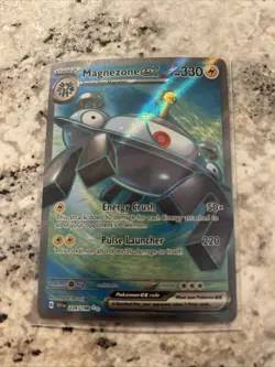 Pokemon TCG Magnezone EX Scarlet & Violet Base Set Holo Ultra Rare Card 226/198 - Image 1