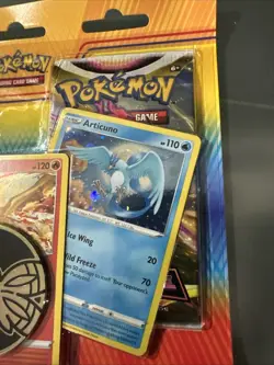 Pokemon TCG Zapdos Moltres Articuno 2 Booster Packs & Coin - Sealed 820650851438 - Image 3