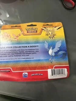 Pokemon TCG Zapdos Moltres Articuno 2 Booster Packs & Coin - Sealed 820650851438 - Image 4