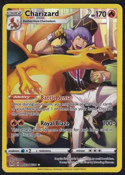 Pokemon Charizard TG03/TG30 Full Art Lost Origin - Image 1