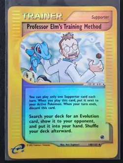 Pokemon - Professor Elm's Training Method (RH) 148/165 - - Expedition Set - Mint - Image 1