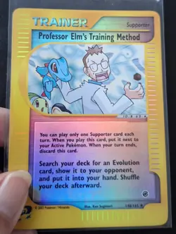 Pokemon - Professor Elm's Training Method (RH) 148/165 - - Expedition Set - Mint - Image 3