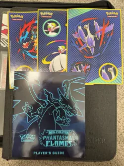 Pokemon TCG Phantasmal Flames Master Set 92% Complete With Promos & Binder! 🔥 - Image 1