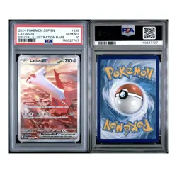 2024 POKEMON SSP EN-SURGING SPARKS SPECIAL ILLUSTRATION RARE LATIAS EX PSA 10 - Image 2
