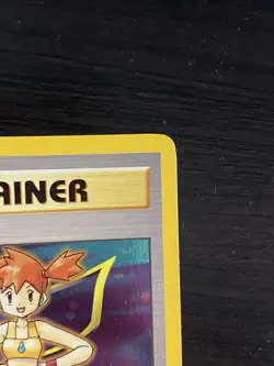 Misty Trainer Gym Heroes 1st Edition Holo Rare 18/132 Pokemon TCG - Image 2