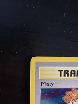 Misty Trainer Gym Heroes 1st Edition Holo Rare 18/132 Pokemon TCG - Image 5