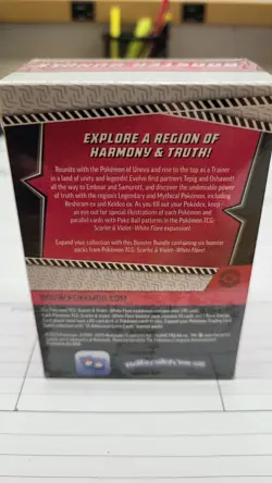 Pokemon TCG Scarlet & Violet White Flare Booster Bundle Factory Sealed Authentic - Image 2