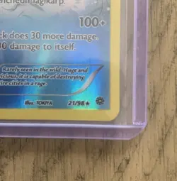 2015 Pokemon TCG Ancient Origins: Gyarados- Holo Rare Full Art 21/98. NM! - Image 3