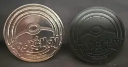 Mega Charizard X ex UPC Metal Coin - Pokemon And ETB BLUE Phantasmal Flames - Image 2