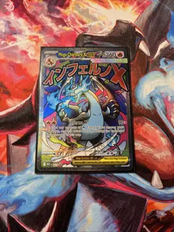 Mega Charizard X ex 023 Me: Mega Evolution Promo Holo Pokemon TCG - Image 1