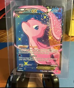 Mew EX (Full Art) RC24/RC25 Legendary Treasures: Radiant Collection Holo LP- NM - Image 1