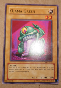 Ojama Green - DR1-EN218 - Common - Unlimited Edition - YuGiOh - Image 1
