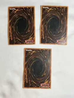 Yugioh Sorcerer of Dark Magic Playset Of 3 MOV-EN002 Common Limited HP - Image 2