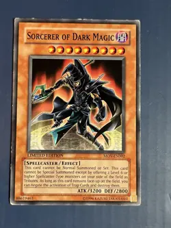 Yugioh Sorcerer of Dark Magic Playset Of 3 MOV-EN002 Common Limited HP - Image 5