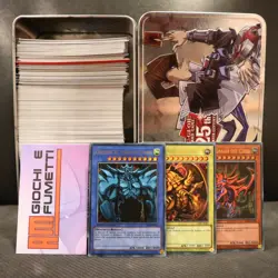 Lotto YUGIOH 400 carte con le 3 divinita Egizie originali Yu-gi-oh! - Image 1