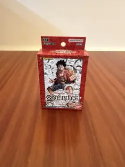 One Piece TCG Super Pre-release 1st Edition Starter Deck - Straw Hat Crew SEALED - Image 1