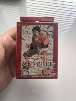 One Piece TCG Super Pre-release Starter Deck - Straw Hat Crew (SEALED) 811039038243 - Image 1