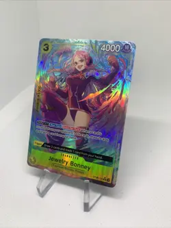 JEWELRY BONNEY - One Piece TCG OP08-105 - AA Alt Art Super Rare SR - Two Legends - Image 3
