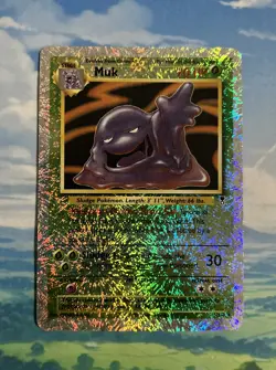 Pokemon Card TCG - Muk Legendary Collection Reverse Firework Holo 2002 16/110 - Image 1