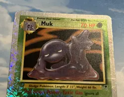 Pokemon Card TCG - Muk Legendary Collection Reverse Firework Holo 2002 16/110 - Image 2