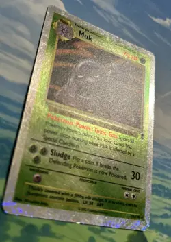 Pokemon Card TCG - Muk Legendary Collection Reverse Firework Holo 2002 16/110 - Image 3