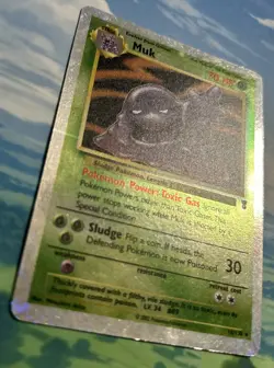 Pokemon Card TCG - Muk Legendary Collection Reverse Firework Holo 2002 16/110 - Image 4