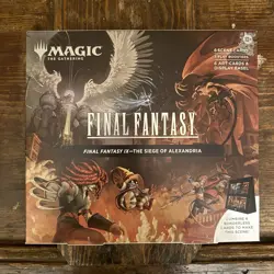 Magic The Gathering Final Fantasy IX Scene Box The Siege of Alexandria - New - Image 1