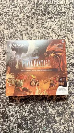 Magic The Gathering Final Fantasy IX Scene Box The Siege of Alexandria In Hand - Image 1