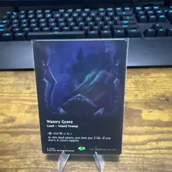 Watery Grave (Borderless) Edge of Eternities Foil Magic The Gathering - Image 1